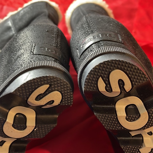 Sorel winter boat all leather with fur - Picture 5 of 9